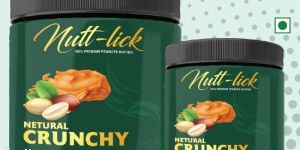 Nutt-Lick Natural Crunchy Peanut Butter