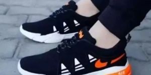 Mens Air Black Casual Shoes