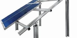 Solar Plant Panel Mounting Structure