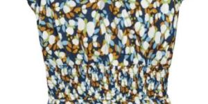 Girls Multi Floral Rayon Jumpsuit