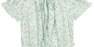 Short Sleeve Girls Rayon Top