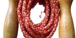 Wooden Handle Skipping Rope