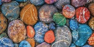 Colored Pebbles