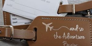 Leather Luggage Tag