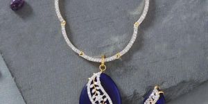 Semi Precious Pendant Set