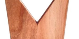 Wooden V Shaped Lens Holder