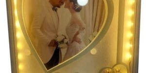 Ultra Slim LED Glass Photo Frame