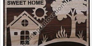 Sweet Home Wooden Key Holder