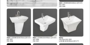 Half Pedestal Wash Basin