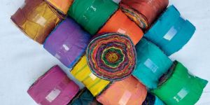 Recycled Sari Silk Ribbon