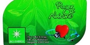 Green Negative Ions Bio Energy Card