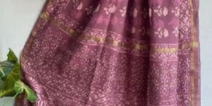 Chanderi Cotton Silk Saree