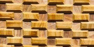 Teak Mint Stone 3D Bhuj Wall Stone Cladding