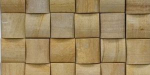 Teak Sahara Natural Stone Wall Cladding