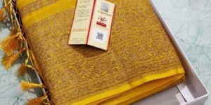 Semi Georgette Banarasi Saree