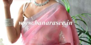 Semi Organza Banarasi Saree