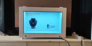 Transparent LCD Box