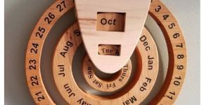Wooden Calendar
