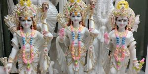 RAM Darbar Marble Statue