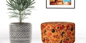 Wooden Round Stool