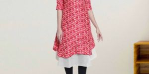 Women Double Layered Kurti
