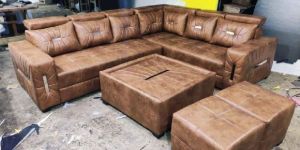 Theatre Wooden Sofa Set