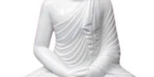 White Marble Buddha Statue