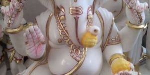 White Marble Ganpati Statue