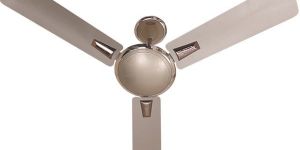 Silver Snow Ceiling Fan