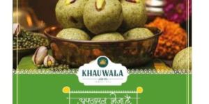 Khauwala Pistachio Moong Ladoo