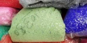 Foil Print Net Fabric