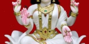 Marble Lakshmi Mata Statue
