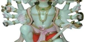 Marble Panchmukhi Hanuman Statue