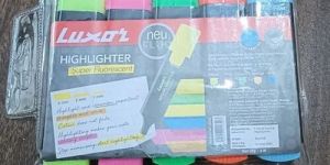 Luxor Highlighter Marker Set