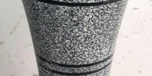 Glass Damaru Pedestal Wash Basins