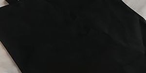 Black Canvas Tote Bag