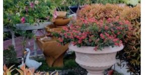 Stone Garden Planters