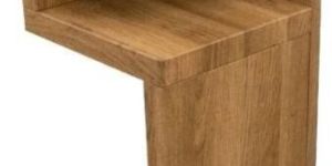 S Shaped Wooden Side Table
