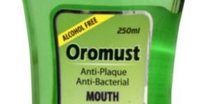 Oromust Antiplaque and Anti-Bacterial Mouthwash