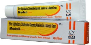 Silver Sulfadiazine Chlorhexidine Gluconate Aloe Vera Allantoin Cream
