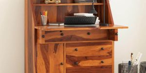 Secretary Solid Wood Study Table