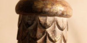 Wooden Small Hanging Acorn Christmas Ornament