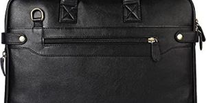 Unisex Waterproof Pure Leather Laptop Bag