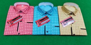 Twill Print Kids Shirt