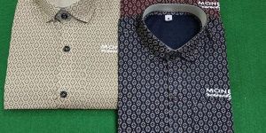 Twill Print Kids Shirts