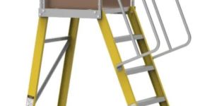 Youngman Warehouse Platform Ladder (Fiberglass Range)