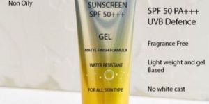 SPF 50 PA +++ Sunscreen Gel