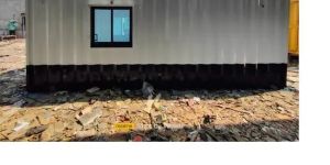 Painted Portable Cabin