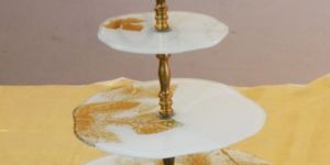 Triple Tier Autumn Cake Stand