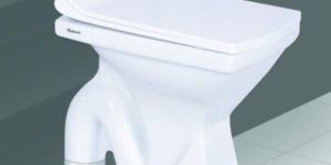 S Trap Square Floor Mounted European Water Closet